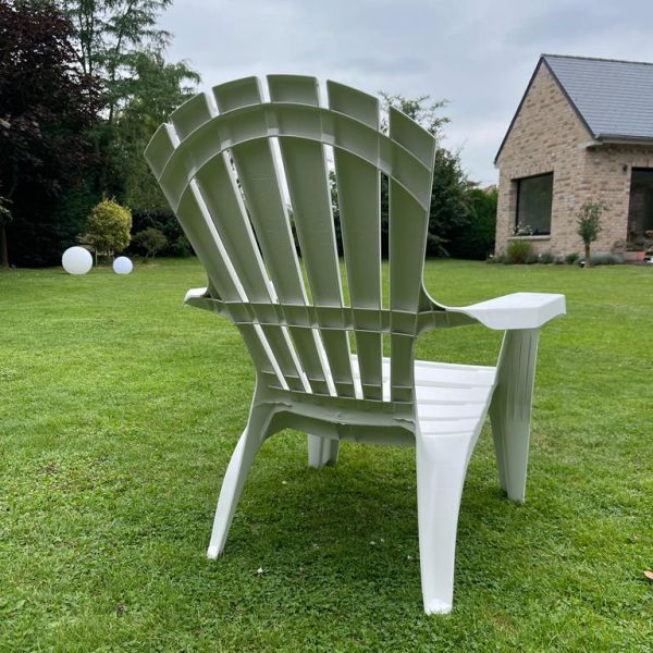 Fauteuil Adirondack en résine polypropylène - 5