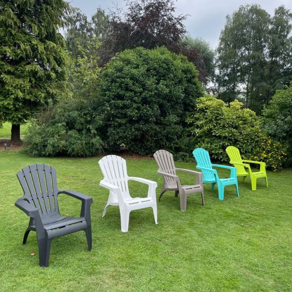Fauteuil Adirondack en résine polypropylène - 7