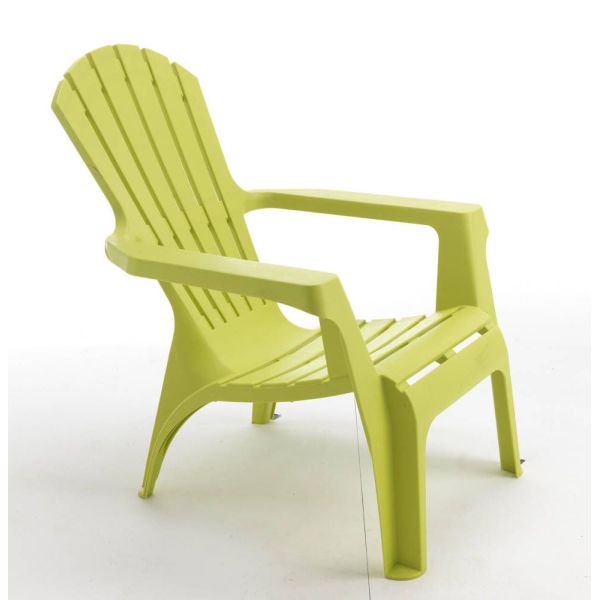 Fauteuil Adirondack en résine polypropylène (Lot de 6) - WIA-0100