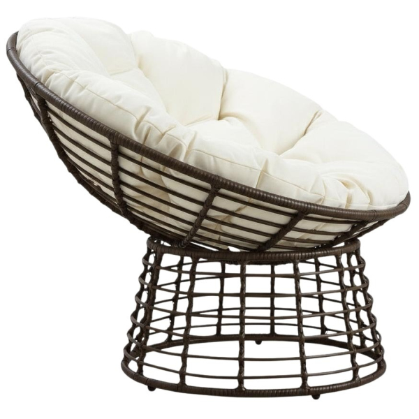 Fauteuil Papasan en polyrésine et acier - 275