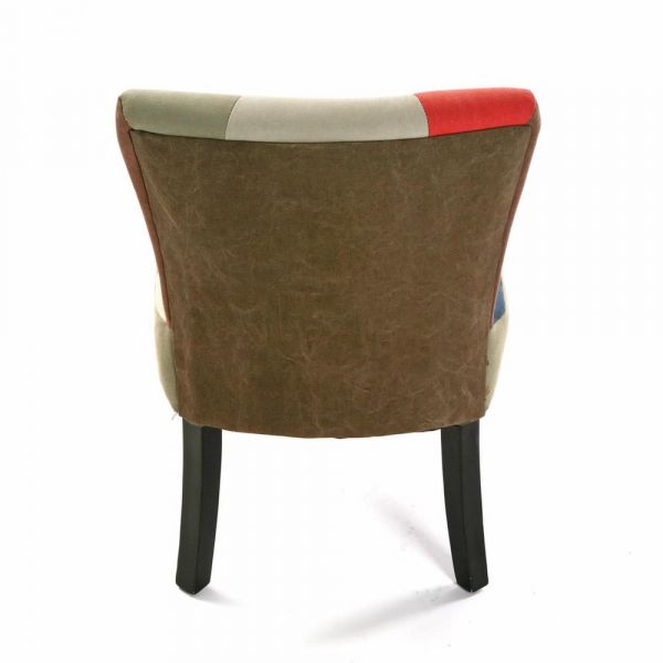 Fauteuil Patchwork vitaminé - VERSA