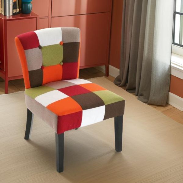 Fauteuil Patchwork vitaminé - VERSA