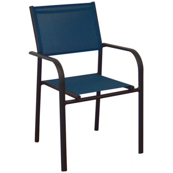 Fauteuil en aluminium Duca (Lot de 6) - PRL-0986