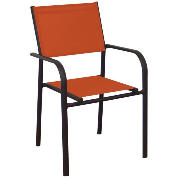 Fauteuil en aluminium Duca (Lot de 6) - Alizé