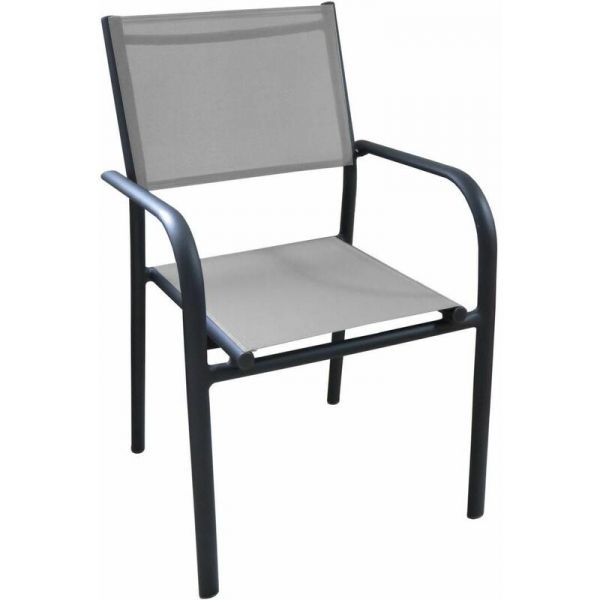 Fauteuil en aluminium Duca (Lot de 6) - PRL-0944