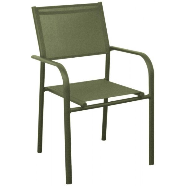 Fauteuil en aluminium Duca (Lot de 6) - PRL-0985