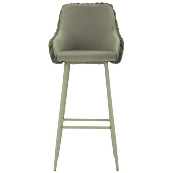 Fauteuil de bar en tissu et métal Alaska (Lot de 2) - 199