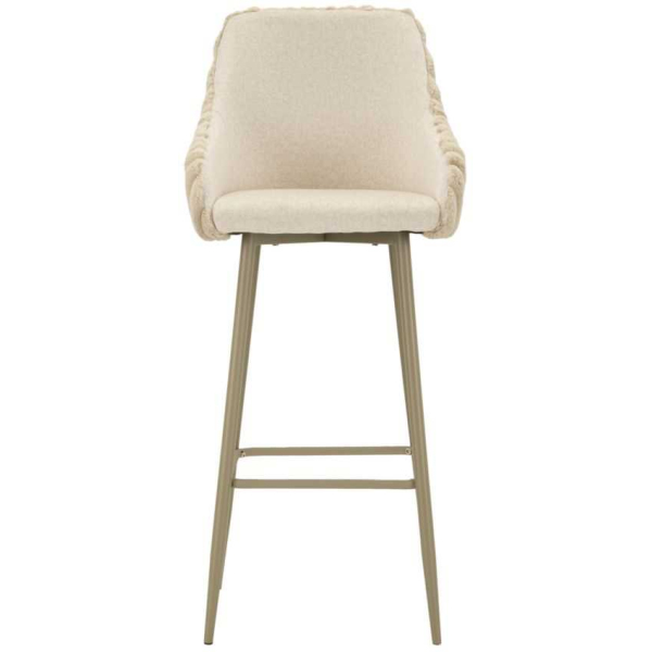 Fauteuil de bar en tissu et métal Alaska (Lot de 2) - 199