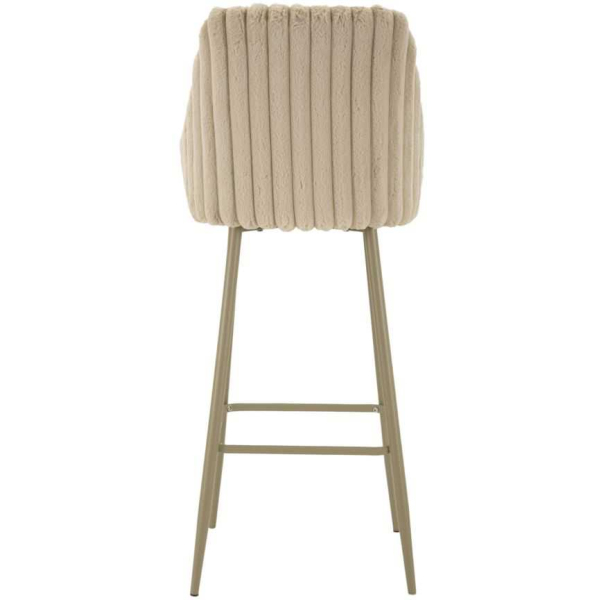 Fauteuil de bar en tissu et métal Alaska (Lot de 2) - 6