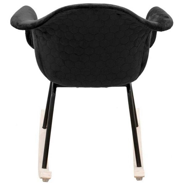 Chaises THE HOME DECO FACTORY Fauteuil à Bascule Assise en Chaises THE HOME DECO FACTORY Fauteuil à Bascule Assise en
