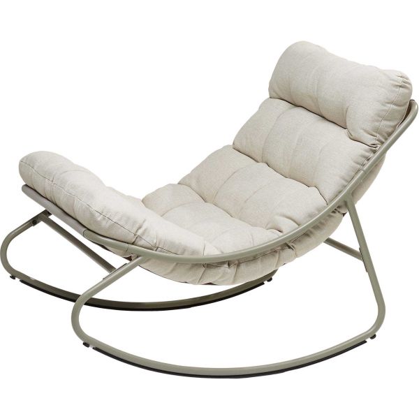 Fauteuil à bascule avec coussin rembourré Relax - 175