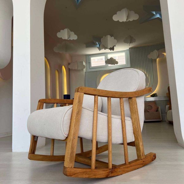 Fauteuil à bascule pour enfant Kleamini - 5