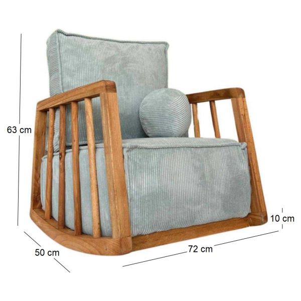Fauteuil à bascule pour enfant Sallanan - 5