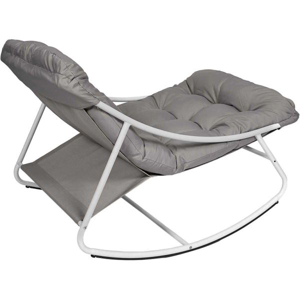 Fauteuil à bascule en métal Tenerife - 5