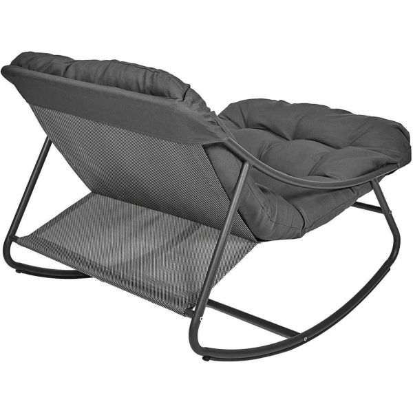Fauteuil à bascule en métal Tenerife - 6