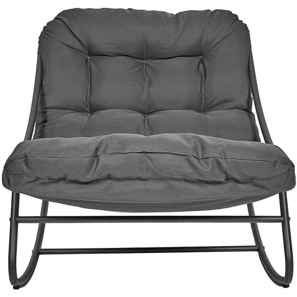 Fauteuil à bascule en métal Tenerife - CMP-5276