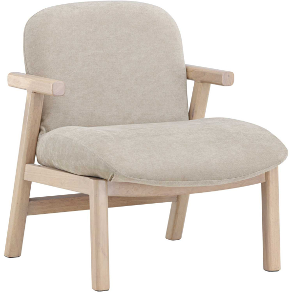 Fauteuil en bois de frêne Rile