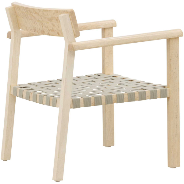 Fauteuil en bois de manguier Krois - 5