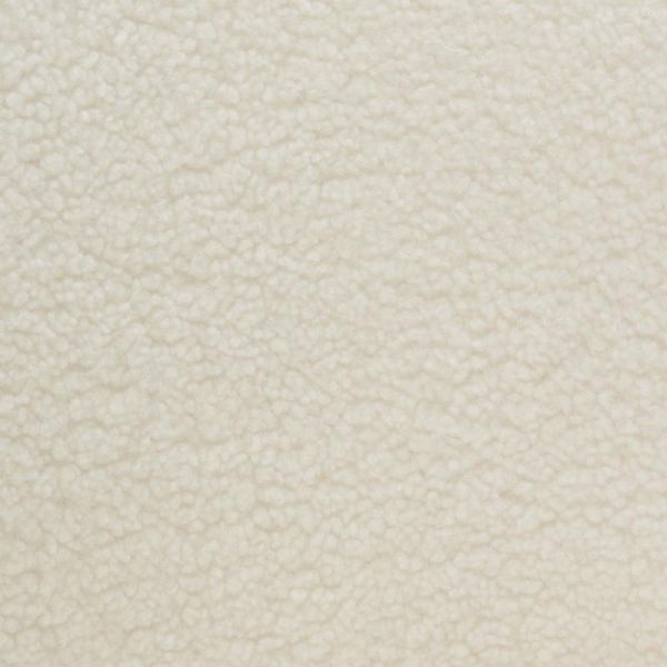 Fauteuil bois et bouclettes blanc - 5