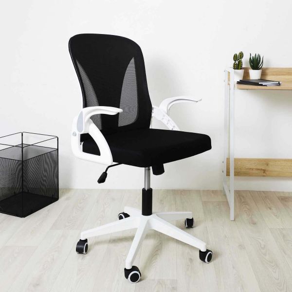 Fauteuil pivotant sur roulettes, pour bureau à domicile