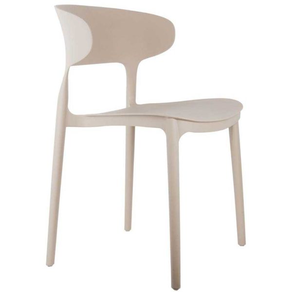 Fauteuil coloré en polypropylène Fain