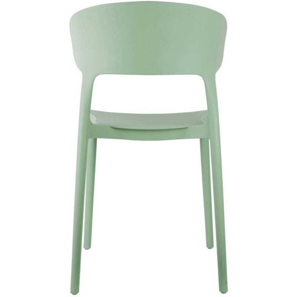 Fauteuil coloré en polypropylène Fain - 5