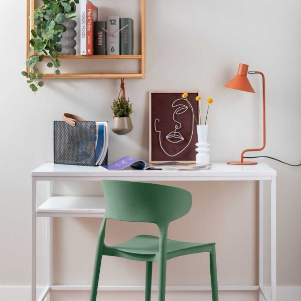 Fauteuil coloré en polypropylène Fain - LEITMOTIV