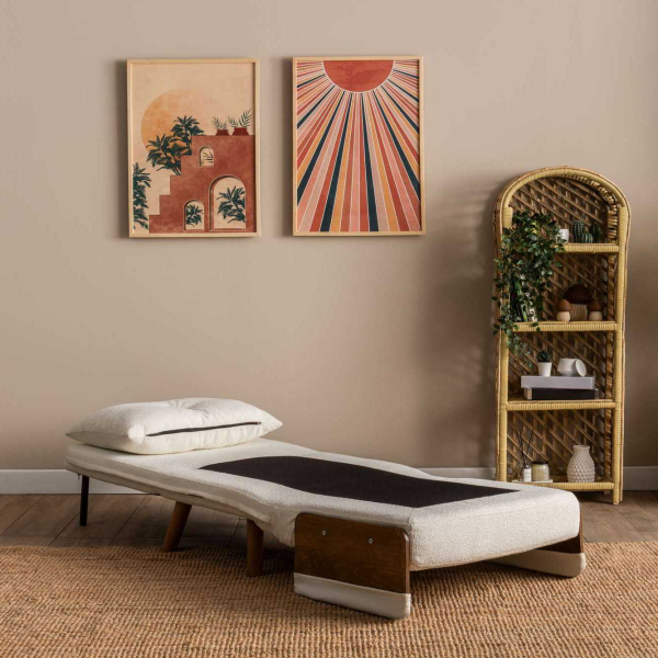 Fauteuil convertible Cosmo Single - HANAH HOME