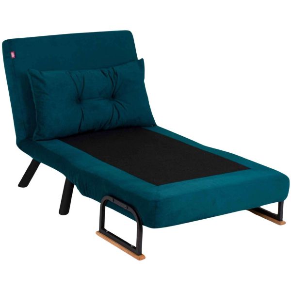 Fauteuil convertible en tissu Sando - 6