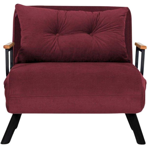 Fauteuil convertible en tissu Sando - 5