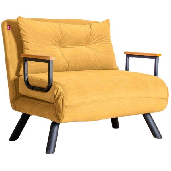 Fauteuil convertible en tissu Sando