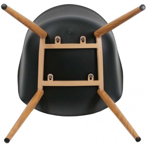 Fauteuil coque en polypropylène Oscar (Lot de 2) - 6