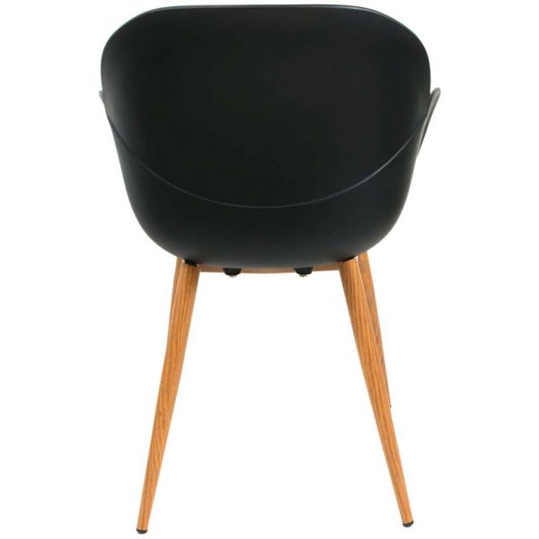 Fauteuil coque en polypropylène Oscar (Lot de 2) - 5