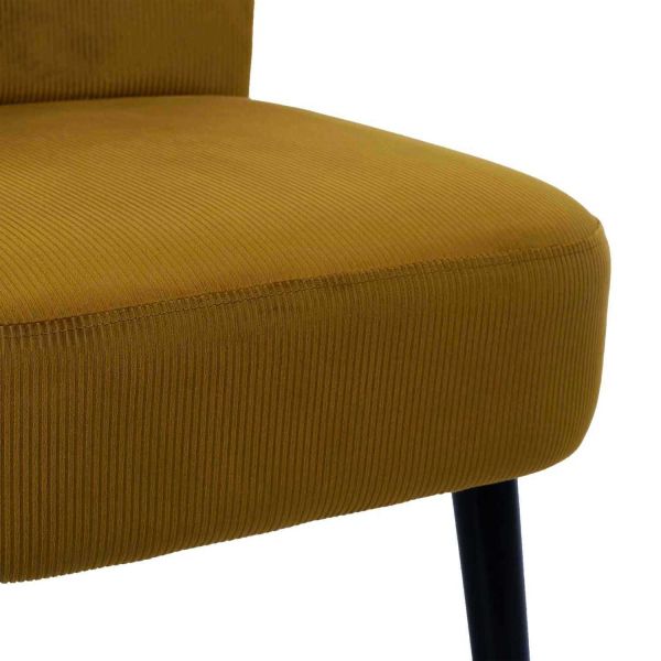 Fauteuil crapaud  en tissu Giulia - 7