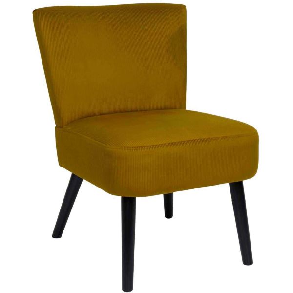 Fauteuil crapaud  en tissu Giulia