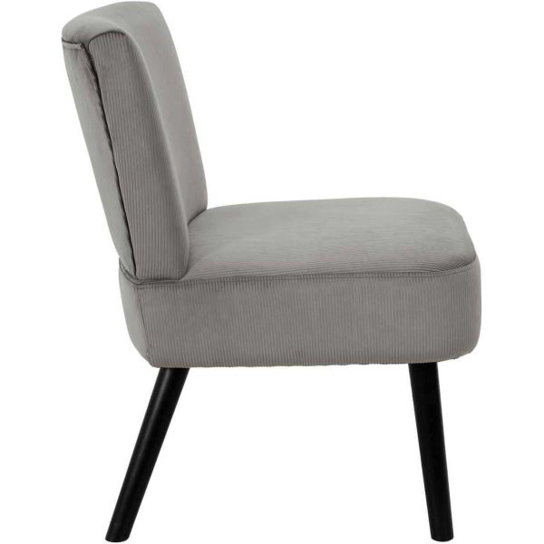 Fauteuil crapaud en velours côtelé Giulia - 109