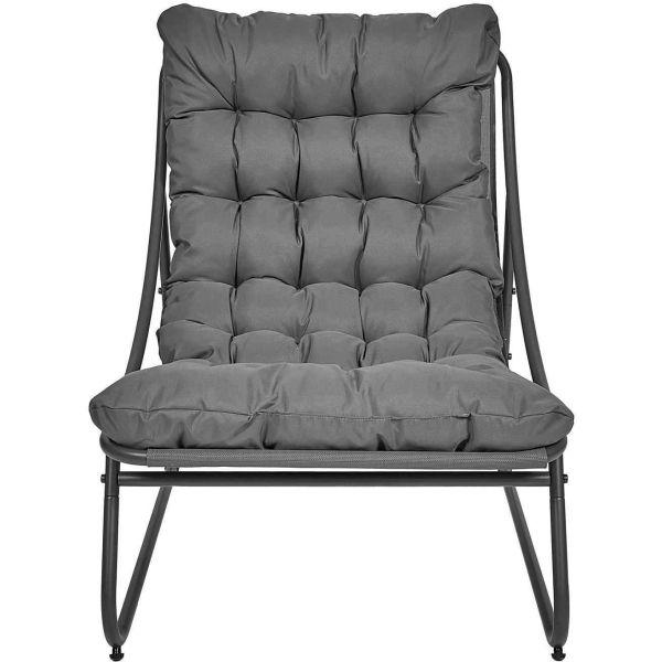 Fauteuil détente de jardin en métal Dolce vita - CMP-5273