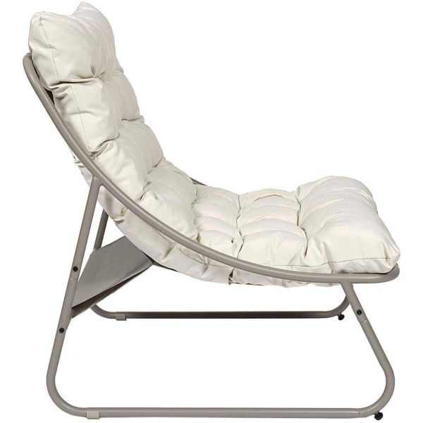 Fauteuil détente de jardin en métal Dolce vita - 119
