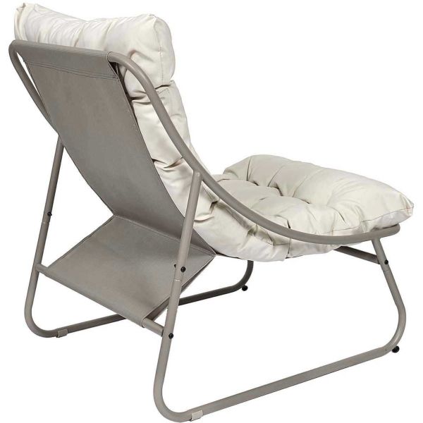 Fauteuil détente de jardin en métal Dolce vita - 6