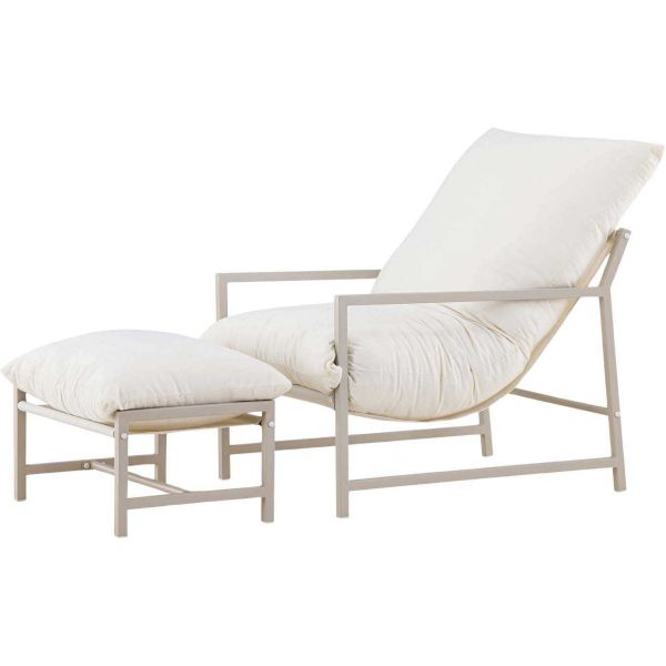 Fauteuil détente avec repose pieds Corso - 279