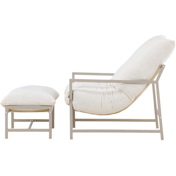 Fauteuil détente avec repose pieds Corso - 5