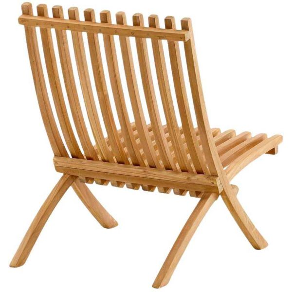Fauteuil détente en teck Kenya - VEN-0954