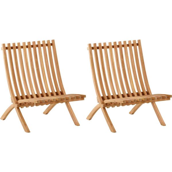 Fauteuil détente en teck Kenya