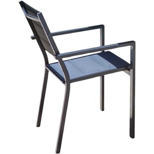 Fauteuil empilable en aluminium Ibiza - 59