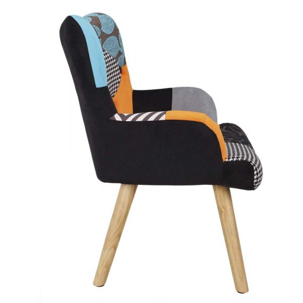 Fauteuil enfant patchwork Helsinki - CMP-2653