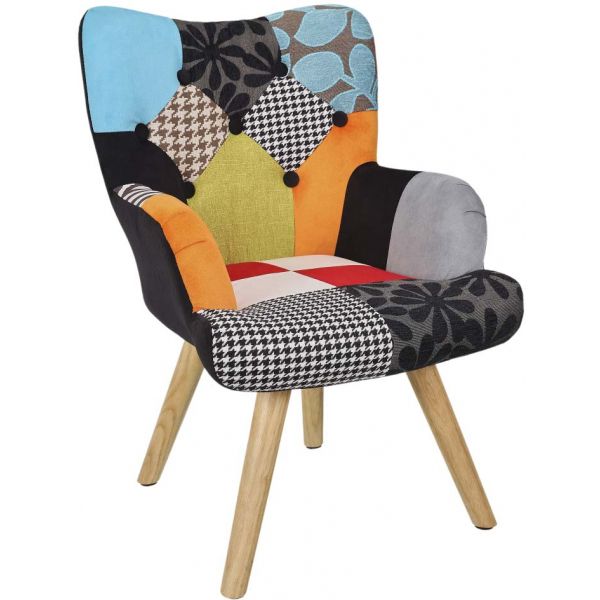 Fauteuil enfant patchwork Helsinki