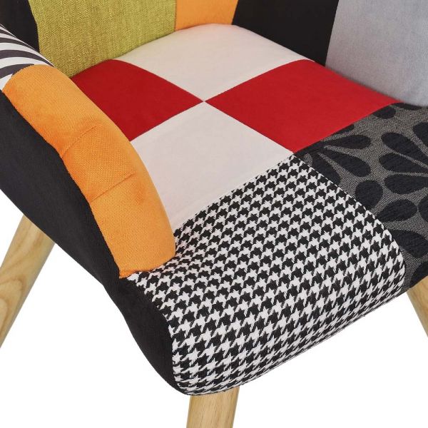 Fauteuil enfant patchwork Helsinki - 5