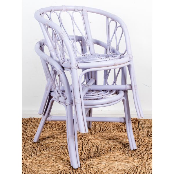 Fauteuil enfant en rotin Côme - 8