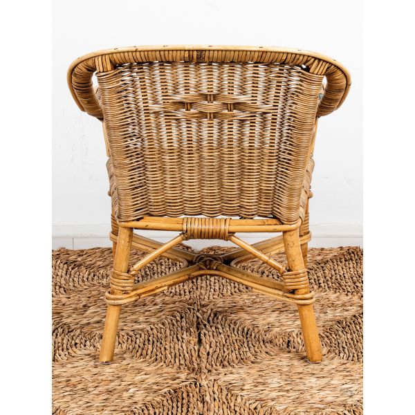 Fauteuil enfant en rotin Crapaud - 69,90