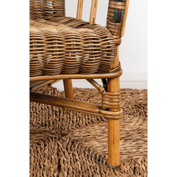 Fauteuil enfant en rotin Crapaud - 7